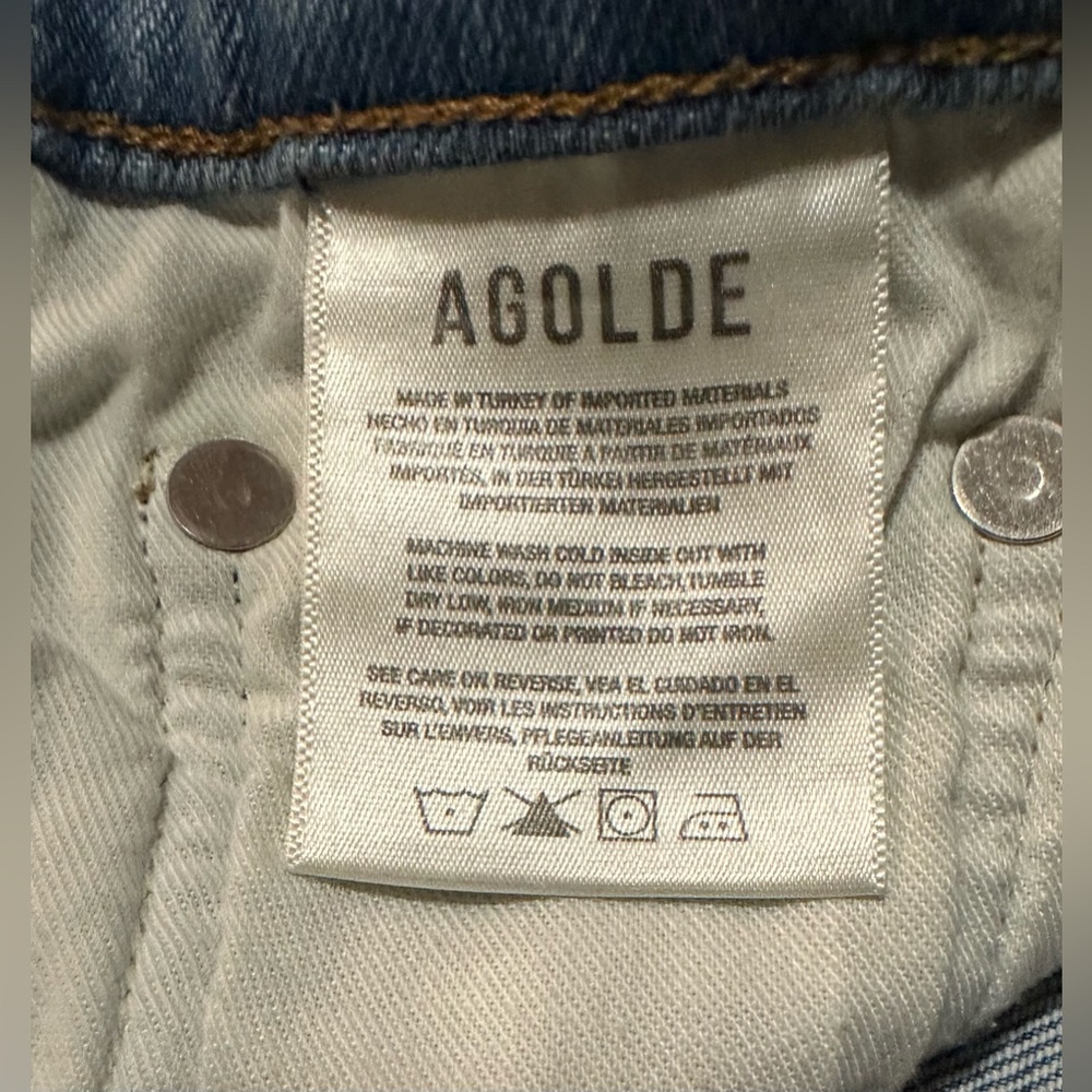 Agolde Nico High-Rise Slim Jeans. Size 27 - Picture 9 of 16